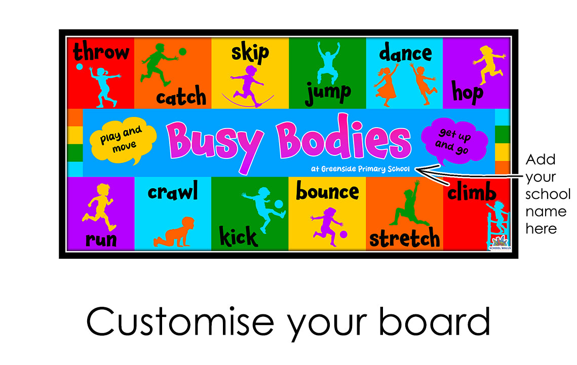 Busy Bodies - Board