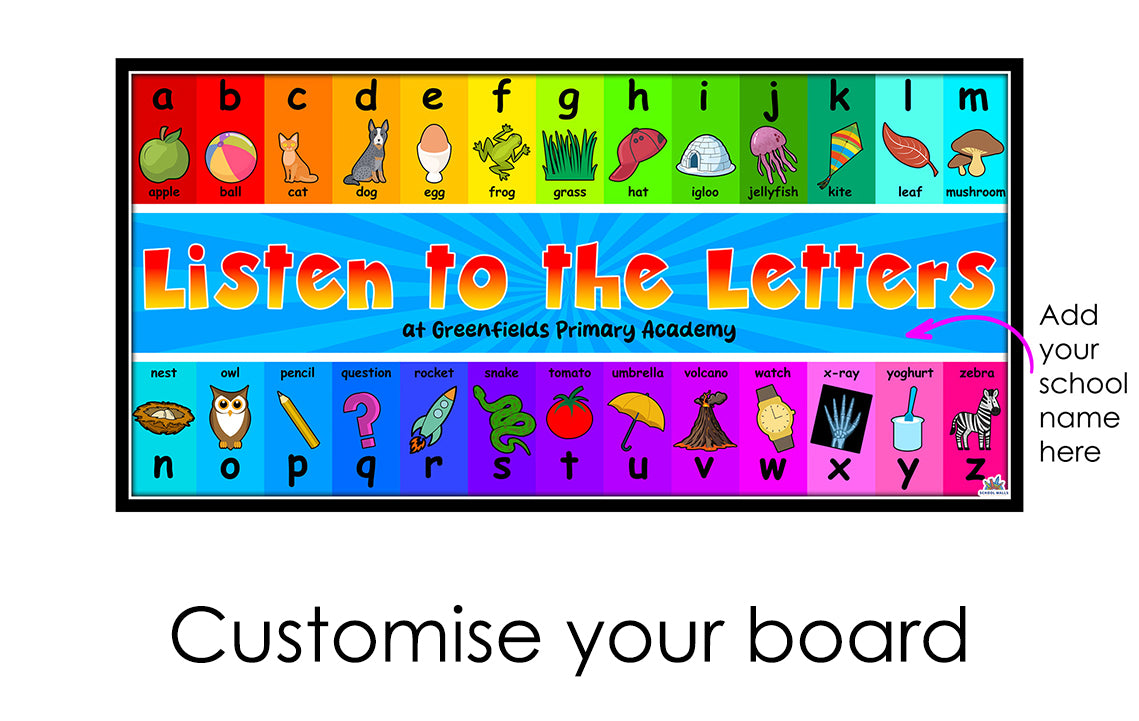 Listen to the Letters - Board