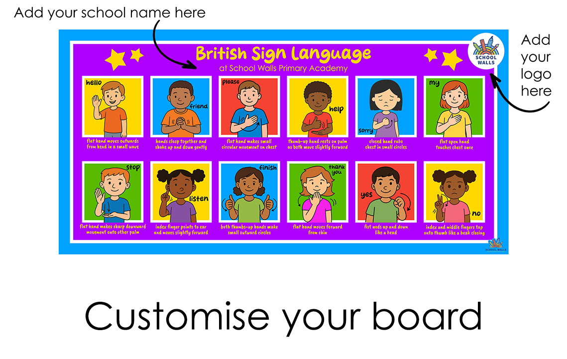 British Sign Language - Board