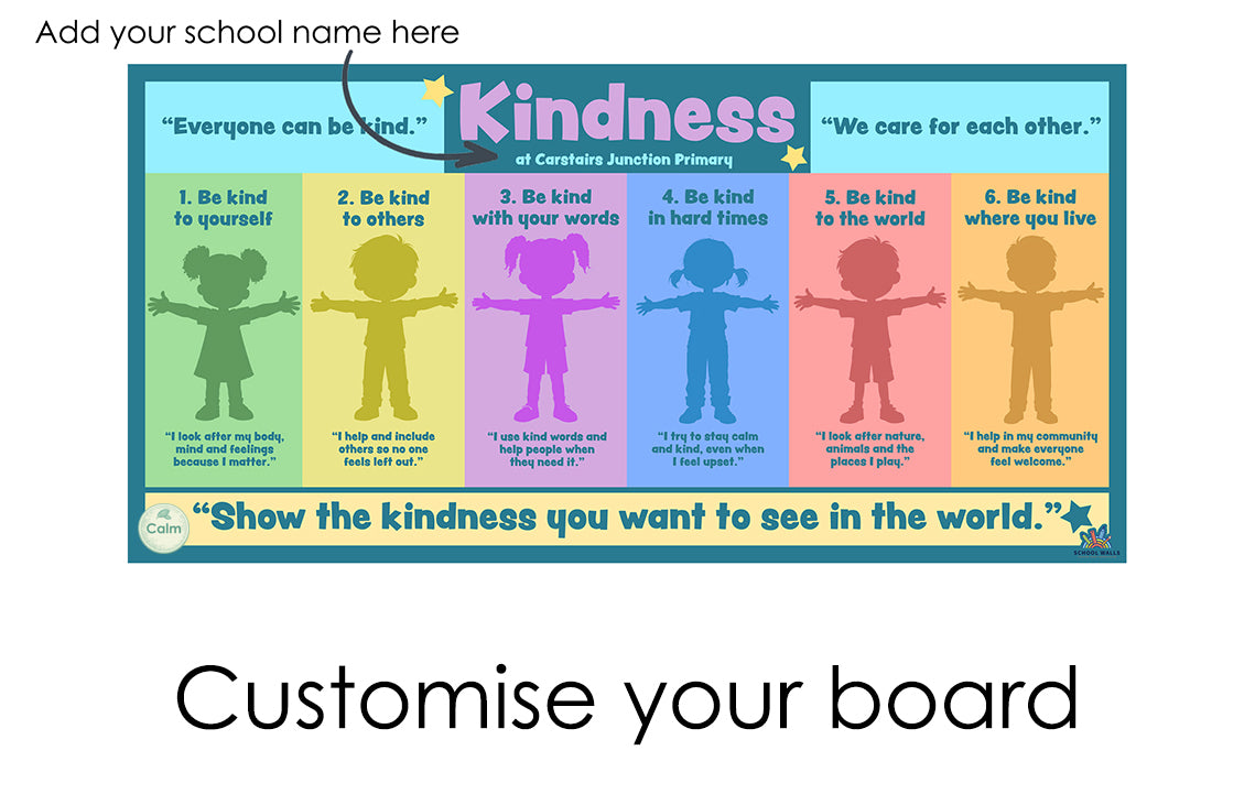Kindness - Board - Calm Colour Option