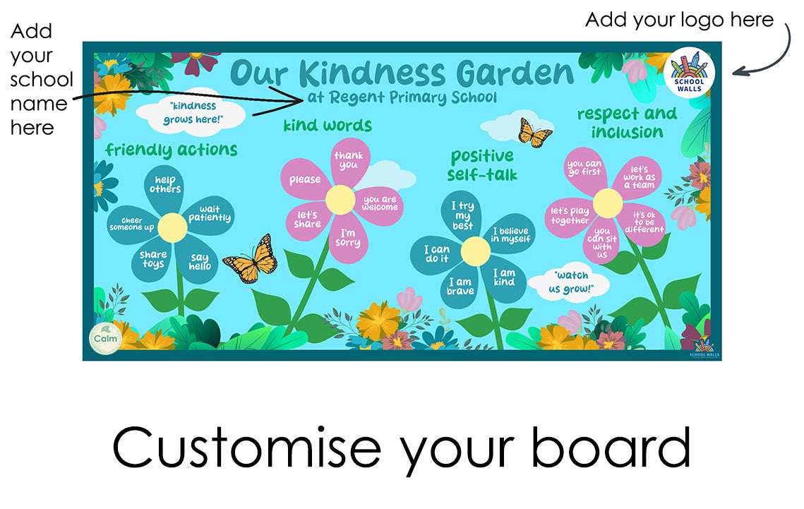 Kindness Garden - Board - Calm Colour Option