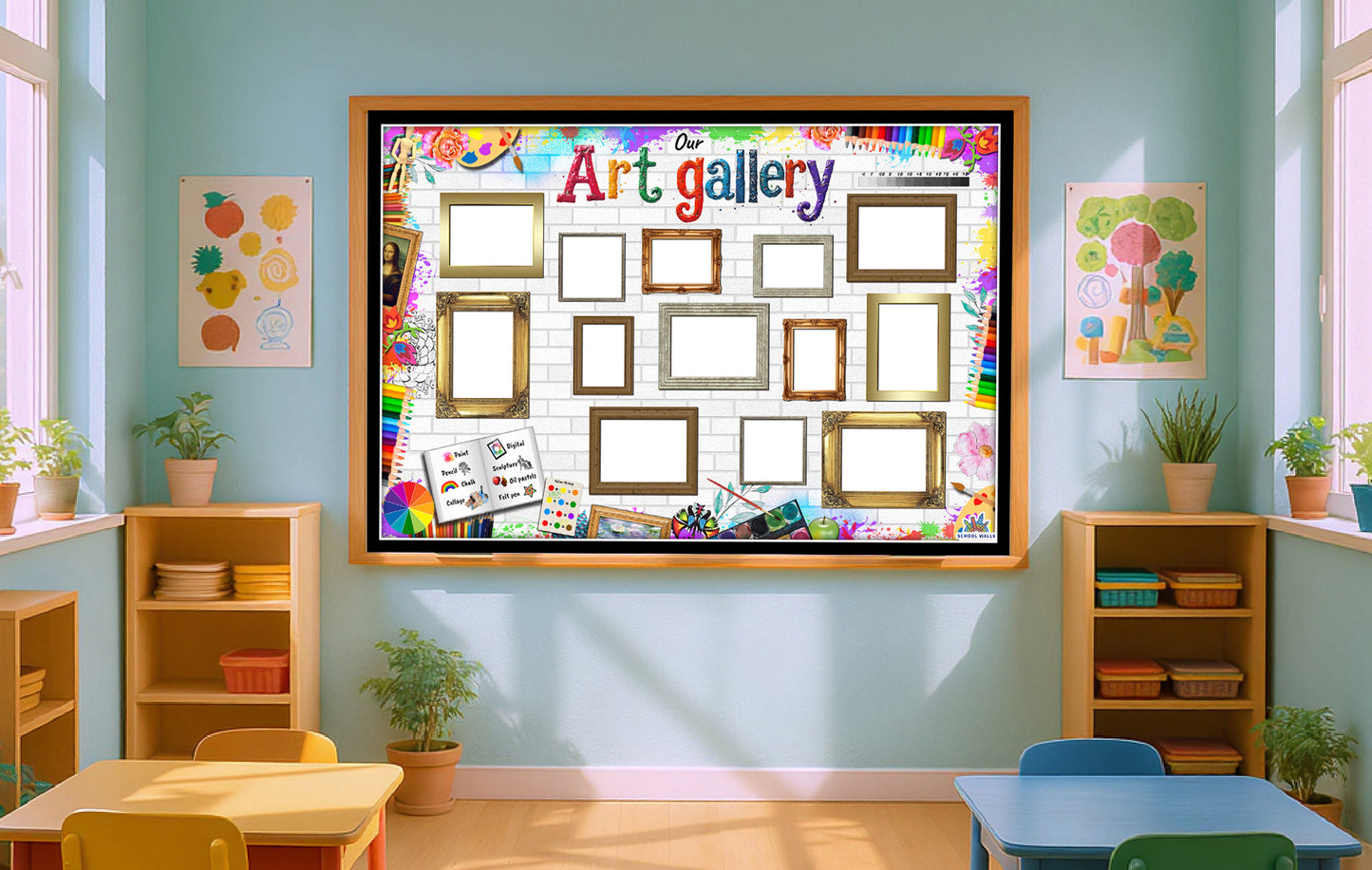 Our Art Gallery - Vinyl Display