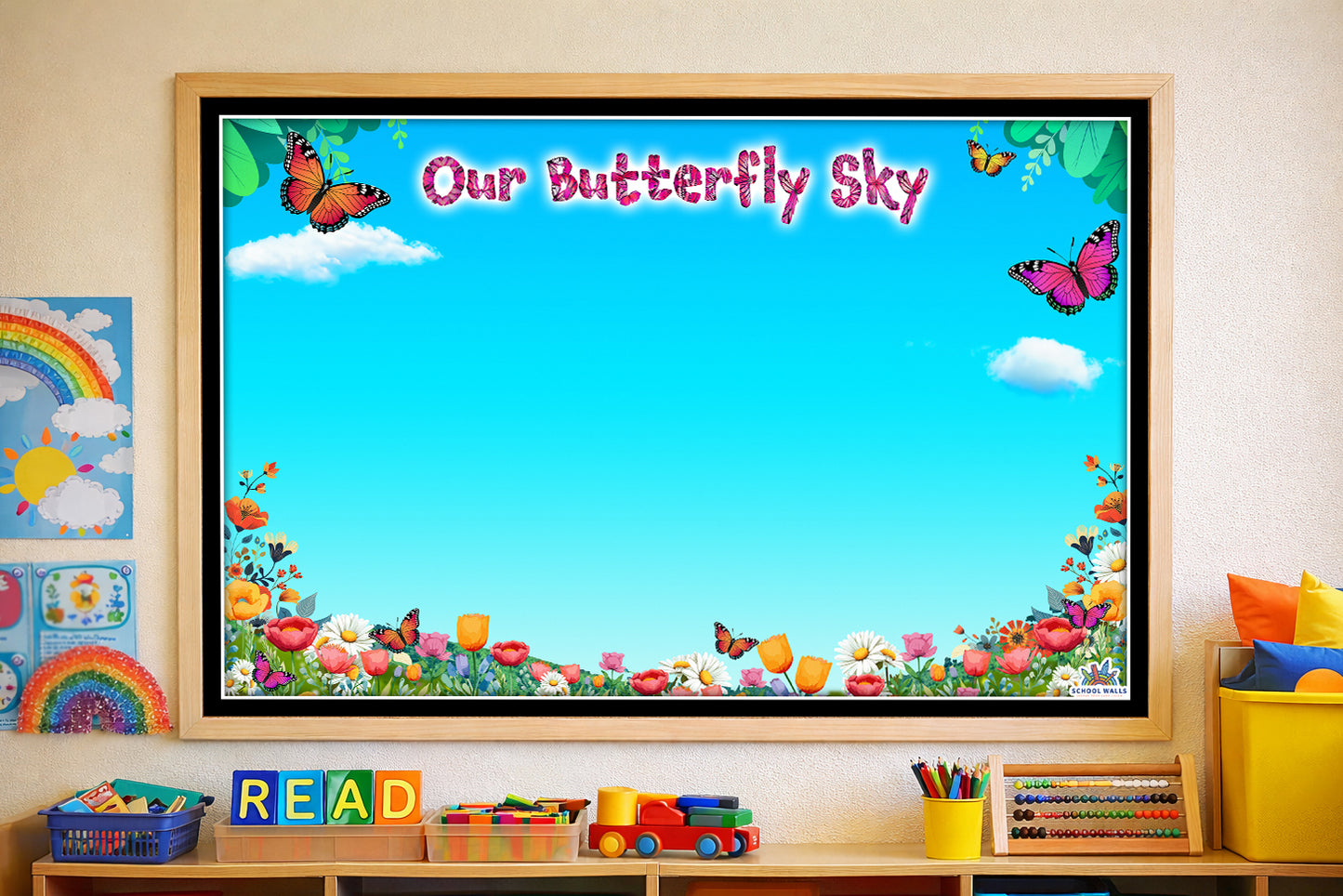 Butterfly Sky - Vinyl Display