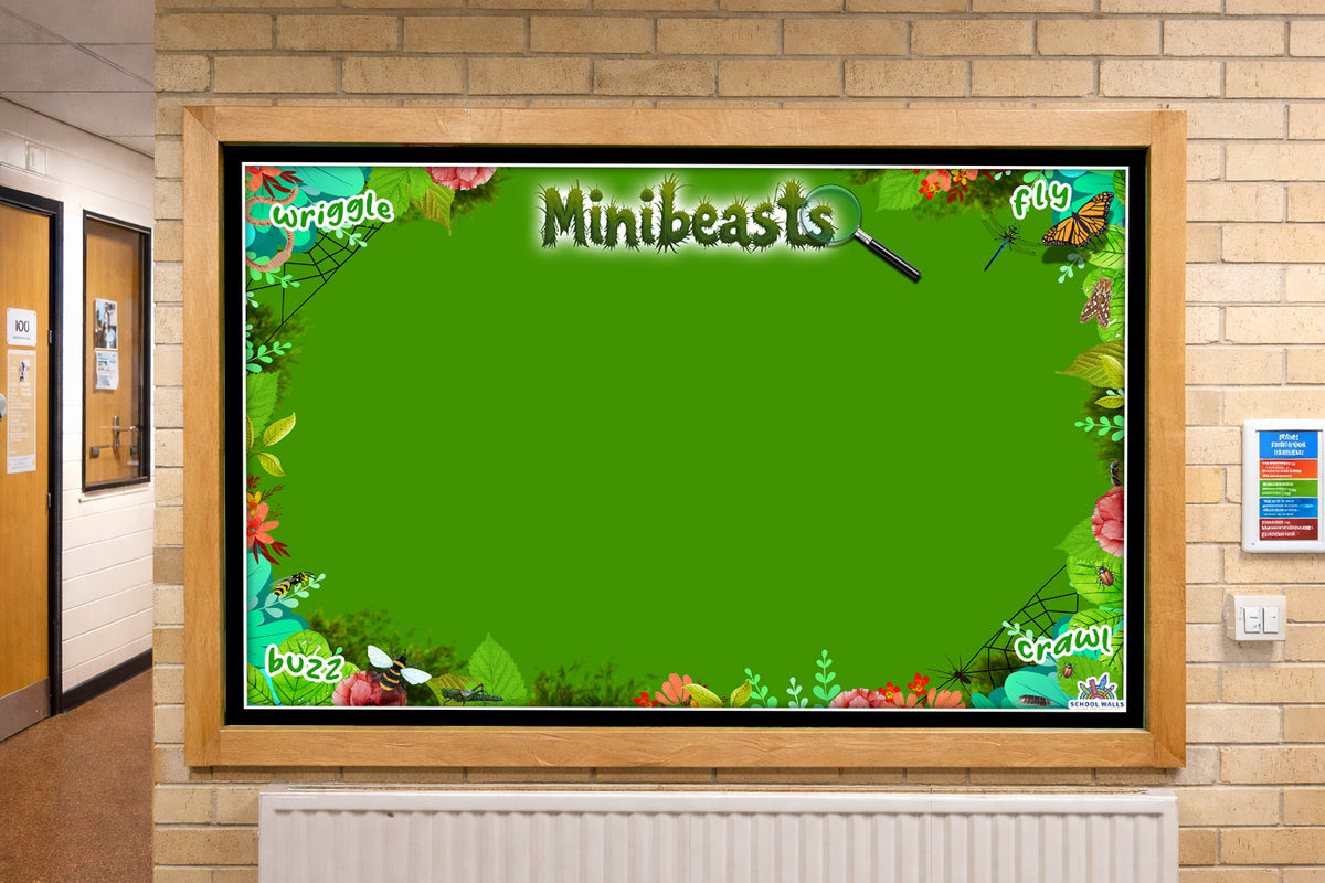 Eyfs Insect Display Minibeasts Vinyl Display for EYFS and KS1 â School Walls