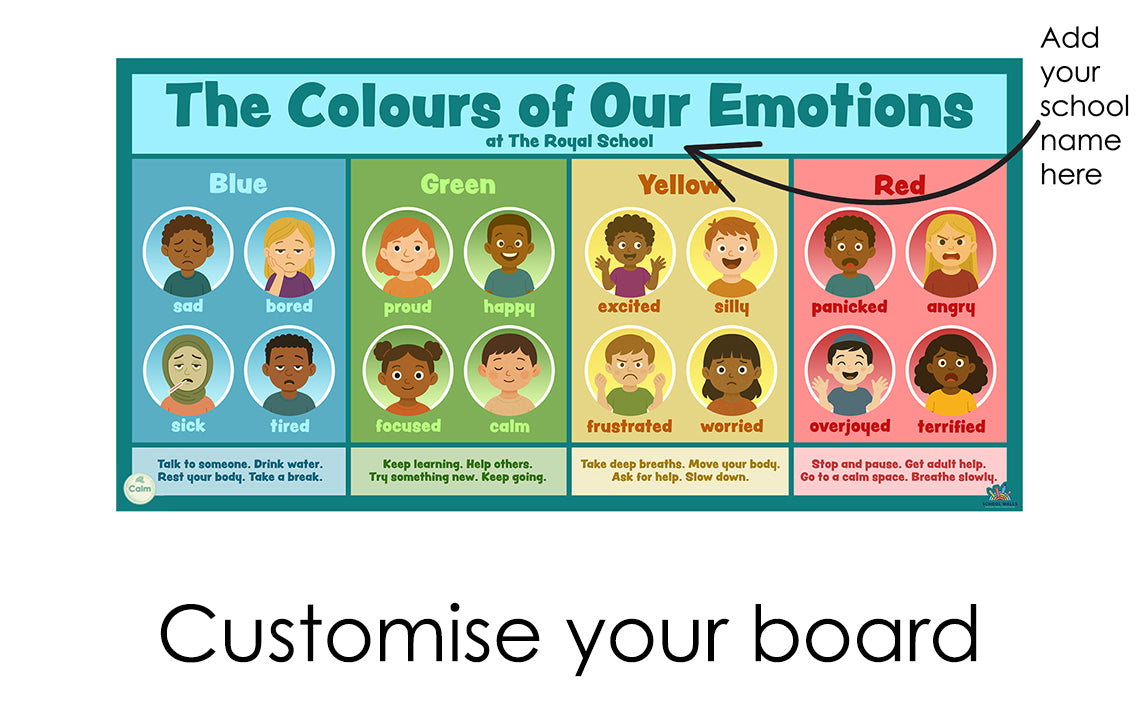 The Colours of Our Emotions - Board - Calm Colour Option