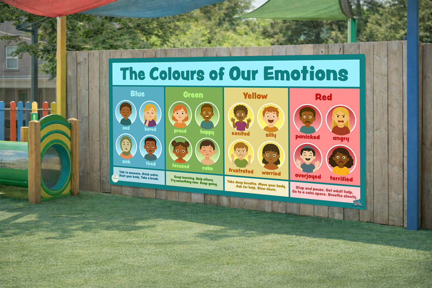 The Colours of Our Emotions - Board - Calm Colour Option